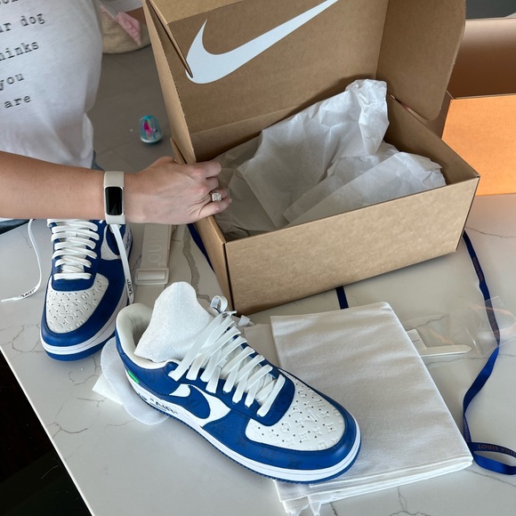 BRAND NEW NIKE AIR FORCE 1 Sneaker Louis Vuitton Airforce1 LVxNike LV limited - Picture 3 of 4